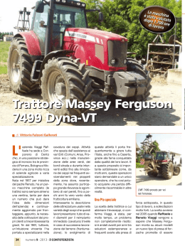 Trattore Massey Ferguson 7499 Dyna-VT