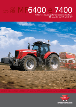 CV 175-240 MF6400 e 7400