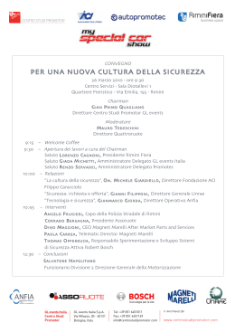 Programma del Convegno - Fondazione Filippo Caracciolo
