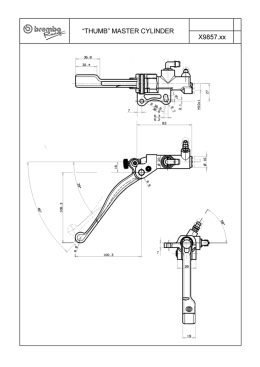 &ldquo;THUMB&rdquo; MASTER CYLINDER