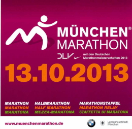 locandina Munchen Marathon 2013