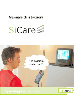 Manuale di istruzioni