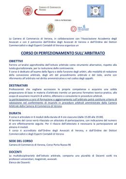 corsodiperfezionamentosull`arbitrato