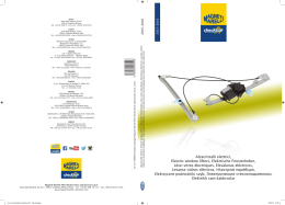 Magneti Marelli After Market Parts and Services S.p.A. Viale Aldo