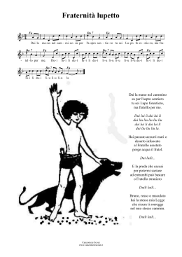 Fraternit&agrave; lupetto