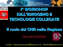 Il ruolo del CNR nella Regione - Pont-Tech