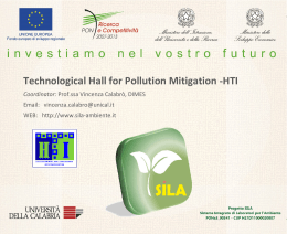 Technological Hall for Pollution Mitigation -HTI