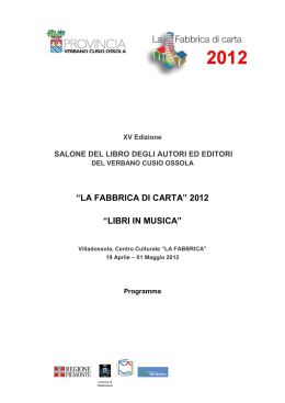 PDF - La Fabbrica