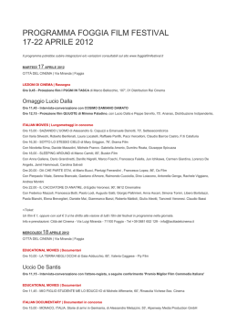 Il programma - Corriere del Mezzogiorno