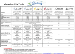 Informazioni di Pre-Vendita
