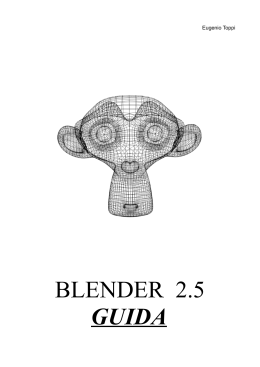BLENDER 2.5 GUIDA