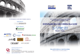 XIV Congresso Internazionale ISHR
