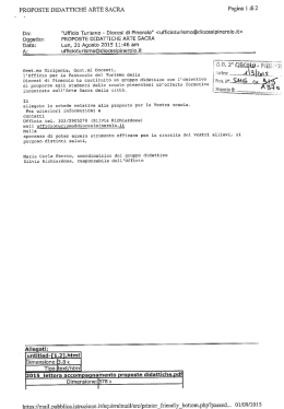 PROPOSTE DIDATTICI-[E ARTE SACRA Pagina 1 di 2