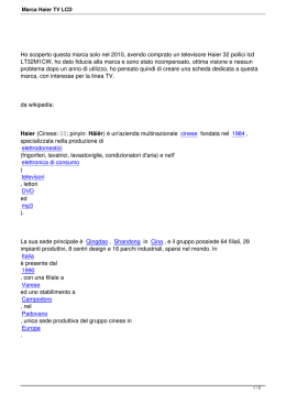 Marca Haier TV LCD