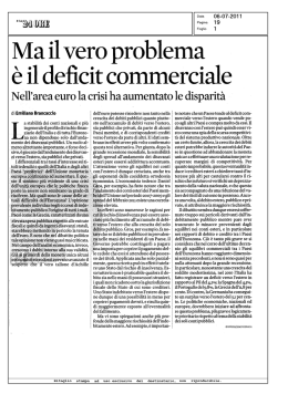 Ma il vero problema - Emiliano Brancaccio