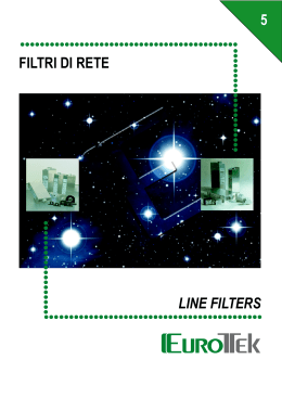 FILTRI DI RETE LINE FILTERS 5