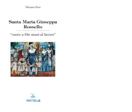Santa Maria Giuseppa Rossello - Figlie di Nostra Signora della