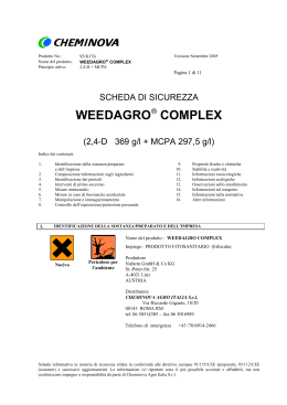WEEDAGRO COMPLEX