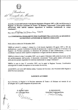 Visualizza documento pdf - Conferenza Stato Regioni