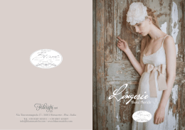 Brochure Lingerie 2015