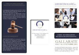 GALLARATE - ADR RICONCILIAMO