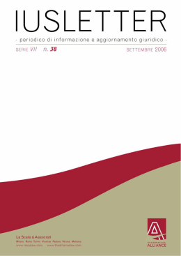 Iusletter 38 &ndash; set 2006