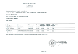 SCUOLA MEDIA STATALE "P. TOLA" N.3 SASSARI (SS)