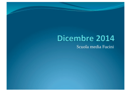 Vedi Diapositive sui risultati degli incontri