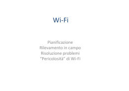 “Pericolosità” di Wi-Fi