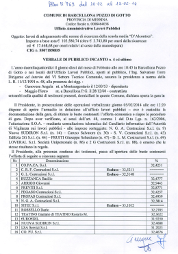 verbale n 04 gara lavori scuola media d alcontres