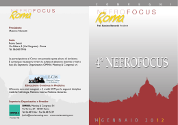 Programma NefroRoma 15x21.qxd - Associazione Nefrologia e