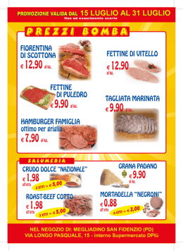 Volantino Megliadino San Fidenzio