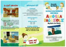 brochure scuola aperta