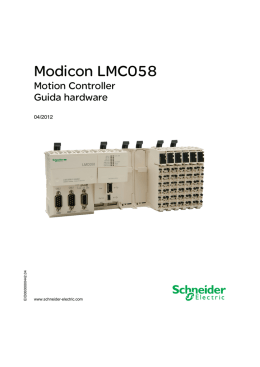 LMC058 Installazione