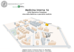 Medicina Interna 1A - Ospedale Maggiore Policlinico