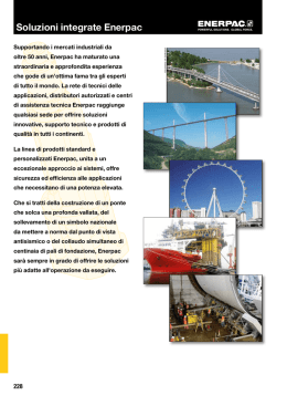 Soluzioni integrate Enerpac