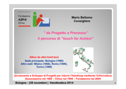 da Progetto a Processo-t4A-H2014 - Mario Bellomo