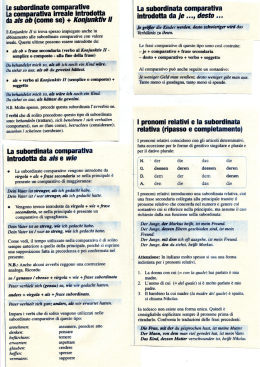 la tua grammatica lezioni 4-5 - Liceo Statale G. Carducci &ndash; Viareggio