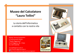 Il catalogo - Museo del Calcolatore "Laura Tellini"