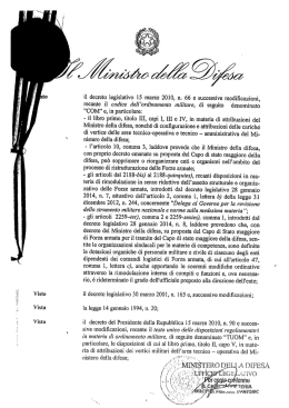 DM 31.12.2014 &ndash; POLMANTEO Roma