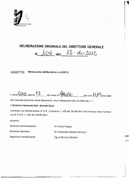 Stampa delibera