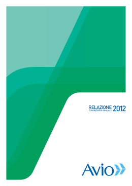 Relazione Finanziaria Annuale 2012