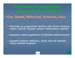 supporto tecnico dall`Italia - Spin Applicazioni Magnetiche