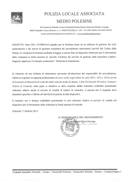 MEDIO POLESINE - Comune di Polesella