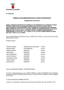 Verifica su progetto `Mercedes`