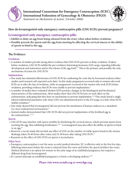 International Consortium for Emergency Contraception (ICEC)