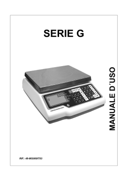 manuale serie g