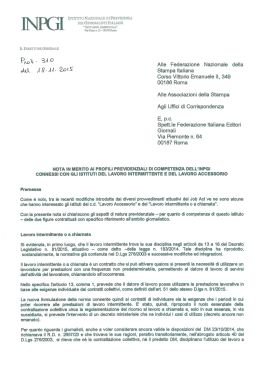 Scarica e leggi QUI, la circolare Inpgi
