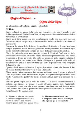 Veglia di Natale e Messa della Notte