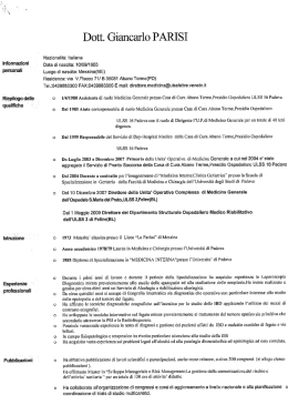 parisi giancarlo - Azienda ULSS 2 Feltre